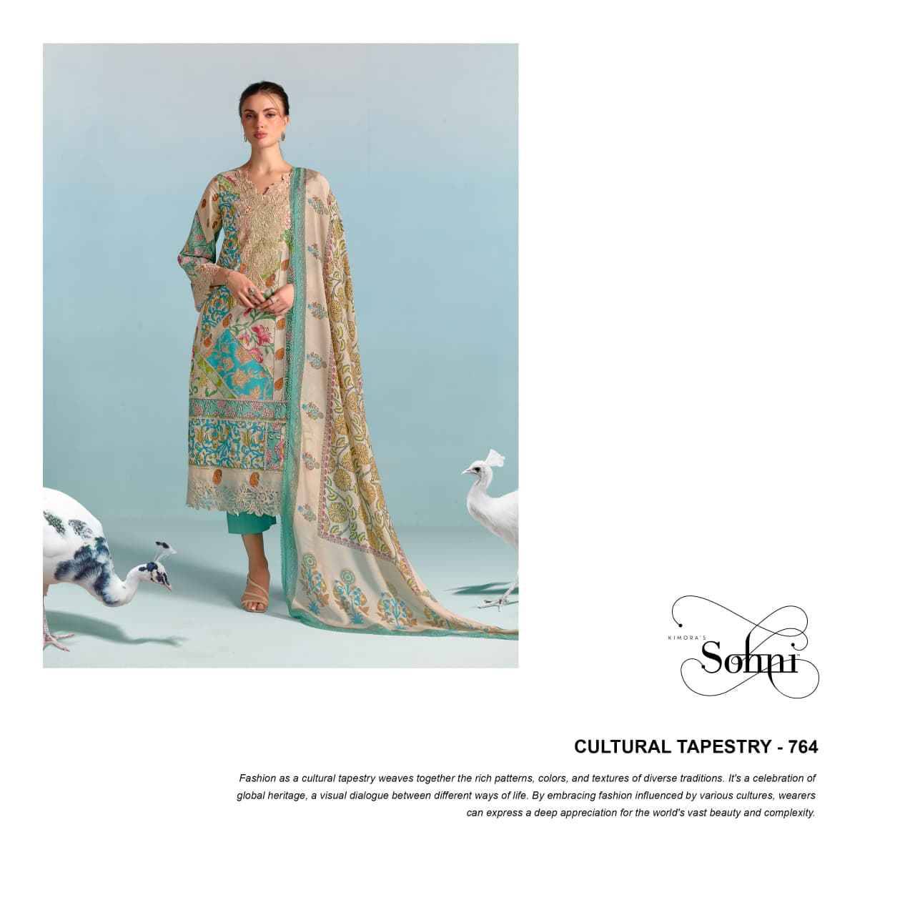 Block By Kimora 761 To 764 Series Beautiful Festive Suits Stylish Colorful Fancy Casual Wear & Ethnic Wear Pure Cotton Dresses At Wholesale Price